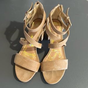 Women’s Circus NY by Sam Edelman Stella Blocked Heel Sandals size 7